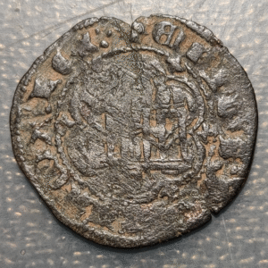 ESPAÑA CUENCA? ENRIQUE IV BLANCA S/F (1454-1474)