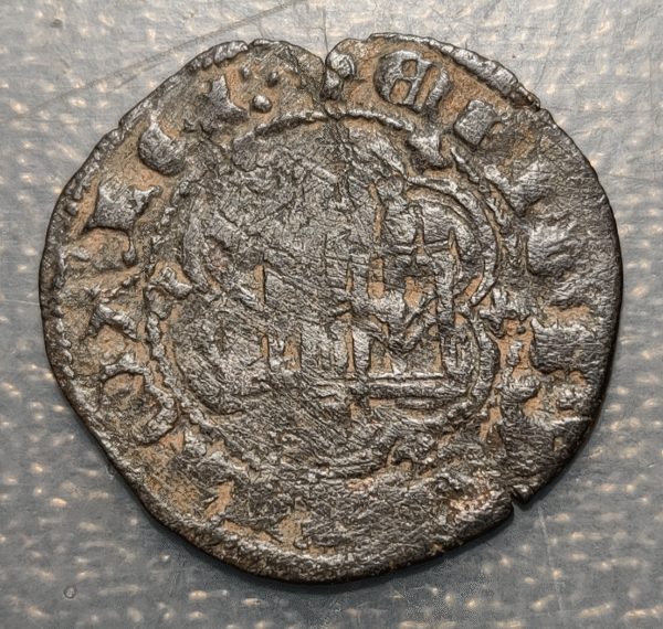 ESPAÑA CUENCA? ENRIQUE IV BLANCA S/F (1454-1474)