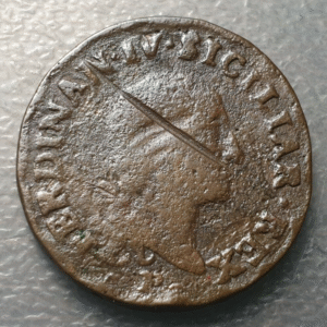 NAPOLES FERDINANDO IV INFANTE ESPAÑA HIJ CARLOS III 10 TORNESI 1798 FALSA EPOCA?