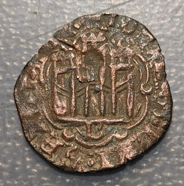 ESPAÑA BURGOS JUAN II BLANCA S/F (1406-1454)