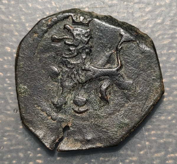 ESPAÑA CUENCA FELIPE II 2 MARAVEDIS S/F (1577-1582)