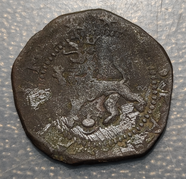 ESPAÑA CUENCA FELIPE II 2 MARAVEDIS S/F (1577-1582) - Imagen 2