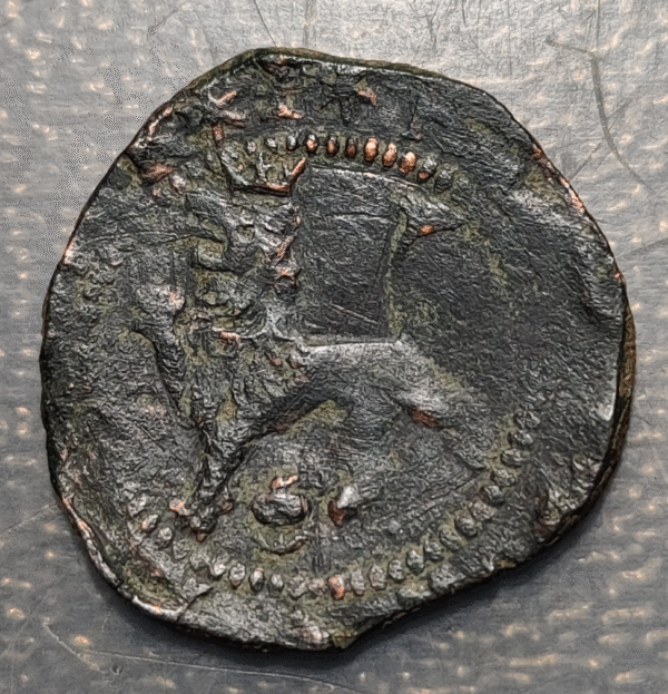 ESPAÑA CUENCA FELIPE II 2 MARAVEDIS S/F (1577-1582) - Imagen 2
