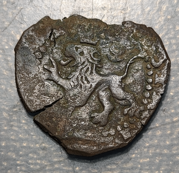 ESPAÑA CUENCA FELIPE II 2 MARAVEDIS S/F (1586-1591) - Imagen 2