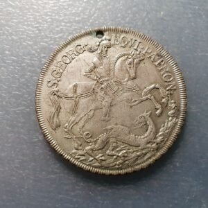 ST GEORGE SAILORS AMULET CHARM SIMILAR HUNGARY KREMNITZ CHRISTIAN H. ROTH THALER