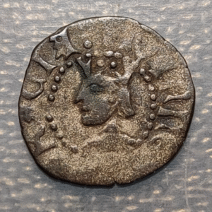 IMPERIO ESPAÑOL SARDENYA JOAN II DINER (PITXOL) ND (1458-1462) (1472-1479)