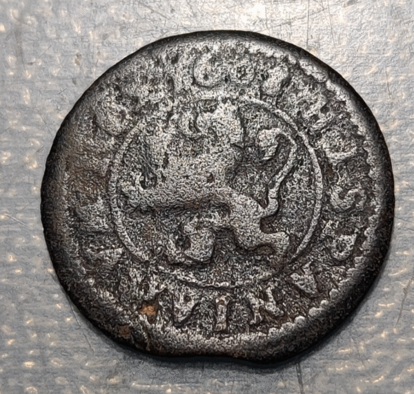 ESPAÑA SEGOVIA FELIPE III 4 MARAVEDIS 1608