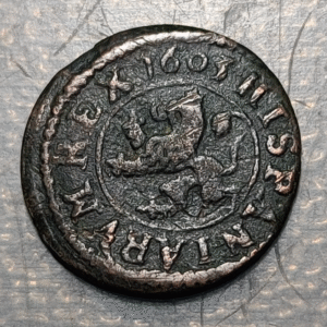 ESPAÑA SEGOVIA FELIPE III 2 MARAVEDIS 1603