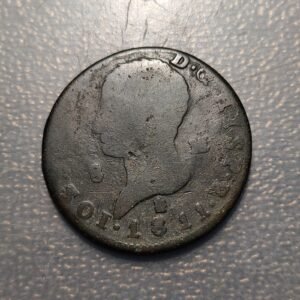 ESPAÑA SEGOVIA JOSE NAPOLEON 8 MARAVEDIS 1811