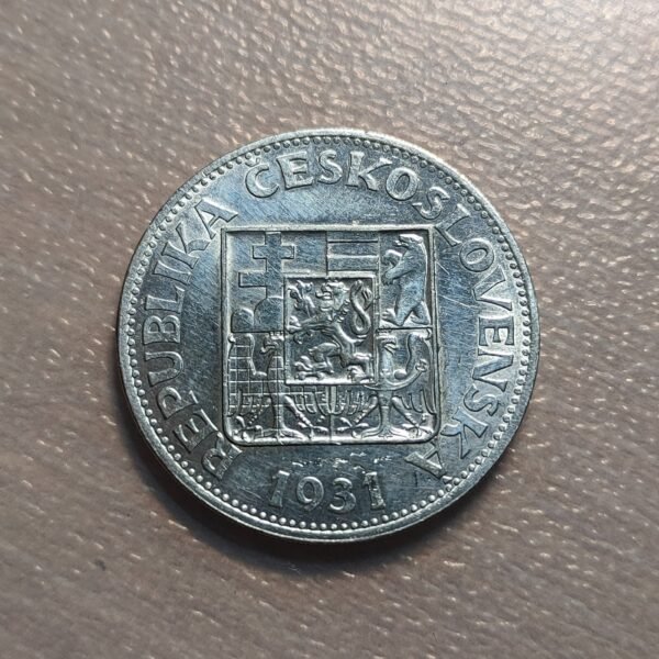 CHECOSLOVAQUIA CZECHOSLOVAKIA 10 KORUN 10 CORONAS 1931 MBC+