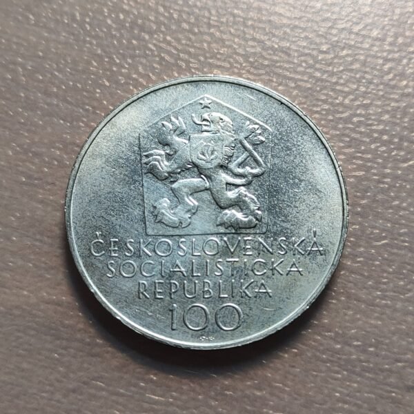 CHECOSLOVAQUIA CZECHOSLOVAKIA JOSEF MANES 100 KORUN 100 CORONAS 1971 EBC/EBC+ - Imagen 2