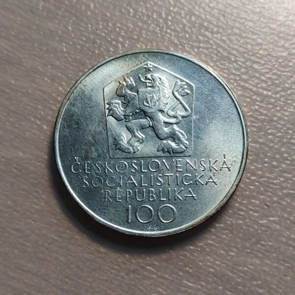 CHECOSLOVAQUIA CZECHOSLOVAKIA JOSEF MANES 100 KORUN 100 CORONAS 1971 - Imagen 2