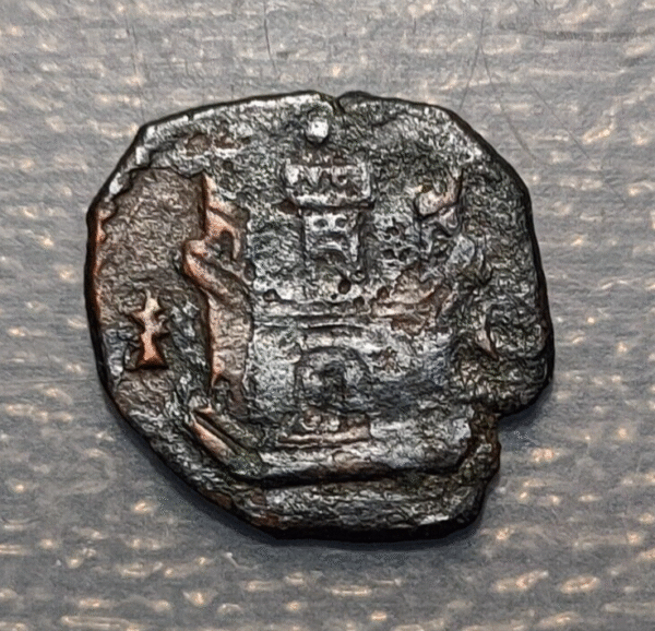 ESPAÑA SPAIN CUENCA FELIPE II BLANCA S/F SIN FECHA (1566-1572)