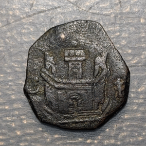 ESPAÑA SPAIN CUENCA FELIPE II BLANCA S/F SIN FECHA (1566-1572)