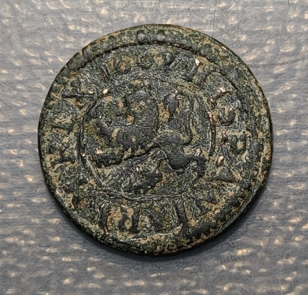 ESPAÑA SPAIN SEGOVIA FELIPE II 2 MARAVEDIS 1602 MBC-
