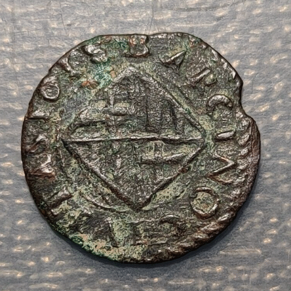 ESPAÑA SPAIN BARCELONA FELIPE III ARDIT 1615 - Imagen 2