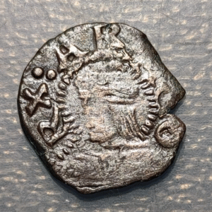 ESPAÑA SPAIN ZARAGOZA FELIPE IV DINERO S/F SIN FECHA (1621-1665) MBC