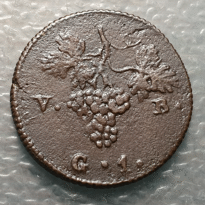 ITALIA SICILIA PALERMO FERDINANDO III INFANTE DE ESPAÑA 1 GRANO 1814 MBC+/EBC