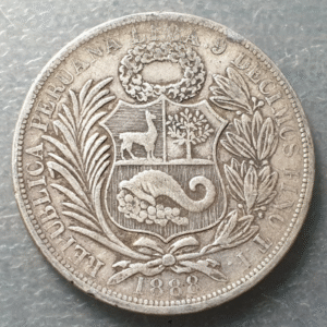 PERU LIMA 1 SOL 1888 TF
