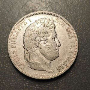 FRANCIA FRANCE LUIS FELIPE I 5 FRANCOS 5 FRANCS 1831 H (LA ROCHELLE)