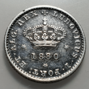 PORTUGAL LUIS I 50 REIS 1880 EBC+