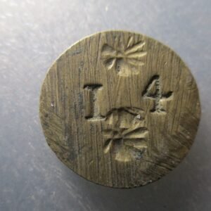 PONDERAL COIN WEIGHT 2 DOPPIE MILAN? / 48 LIRE GENOVA? (I 4 ) 12,54 g