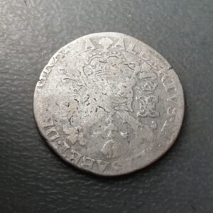 IMPERIO ESPAÑOL PAISES BAJOS BRUSELAS ALBERTO & ISABEL 1/2 PATAGON S/F 13,45 g