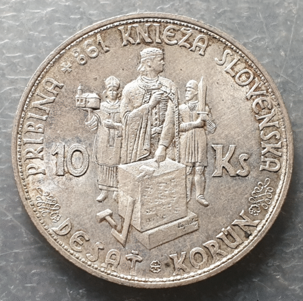 ESLOVAQUIA SLOVAKIA 10 KORUN 10 CORONAS 1944 EBC
