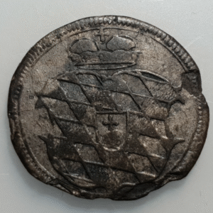 ALEMANIA GERMANY BAVIERA BAVARIA BAYERN MAXIMILIAN II EMANUEL 2 1/2 KREUZER 1679