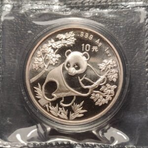 CHINA PANDA 10 YUAN 1992 BOLSA ORIGINAL