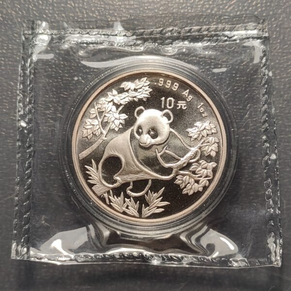 CHINA PANDA 10 YUAN 1992 BOLSA ORIGINAL - Imagen 3