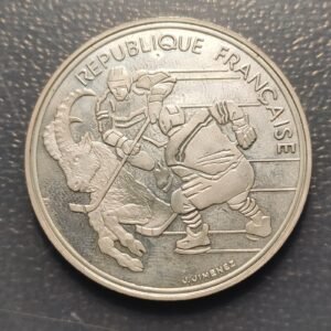 FRANCIA FRANCE 100 FRANCS 100 FRANCOS 1991 HOCKEY