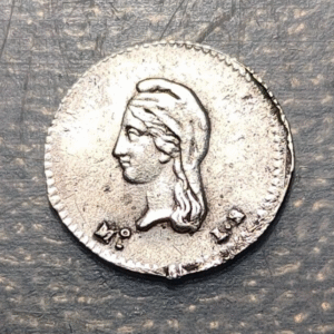 MEXICO 1/4 REAL 1843 Mo LR KM 368.6 HIGH GRADE