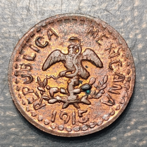 MEXICO PUEBLO OCAMPO 2 CENTAVOS 1915 RESTRIKE?