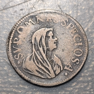 ITALY TUSCANY PISA COSIMO III MEDICI 1/2 GIULIO 1721 "SPECIOSA"