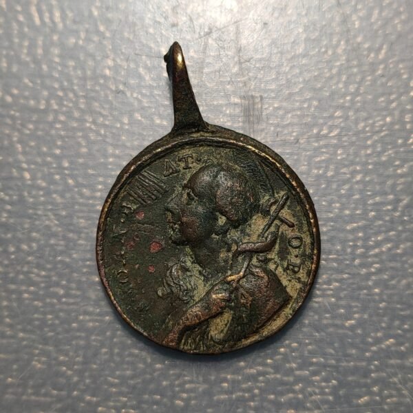 MEDALLA RELIGIOSA SAN ANASTASIO - Imagen 2