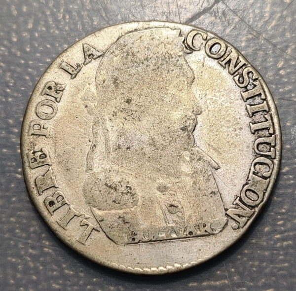 BOLIVIA POTOSI 4 SOLES 1830 JL BC