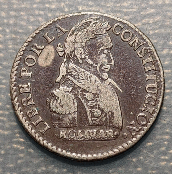 BOLIVIA POTOSI 1 SOL 1830 JL MBC