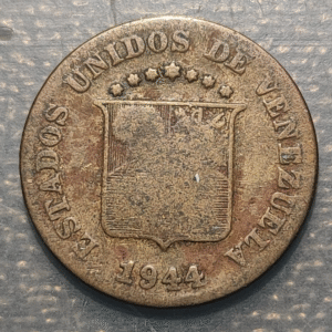 VENEZUELA 5 CENTIMOS 1944