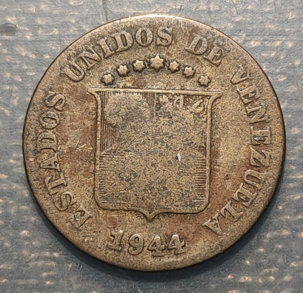 VENEZUELA 5 CENTIMOS 1944