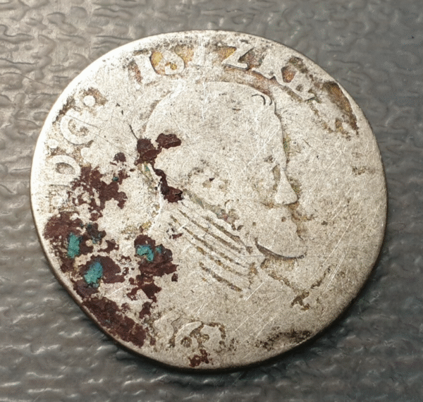 IMPERIO ESPAÑOL PAISES BAJOS PROB AMBERES FELIPE II 1/10 FILIPSDAALDER -ECU 1563