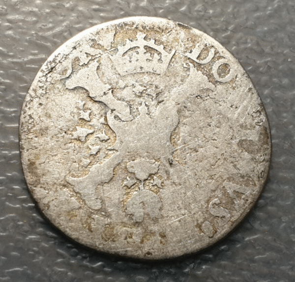 IMPERIO ESPAÑOL PAISES BAJOS PROB AMBERES FELIPE II 1/10 FILIPSDAALDER -ECU 1563 - Imagen 2