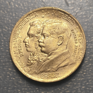 BRASIL BRAZIL 1000 REIS 1922 EBC