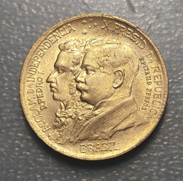 BRASIL BRAZIL 1000 REIS 1922 EBC