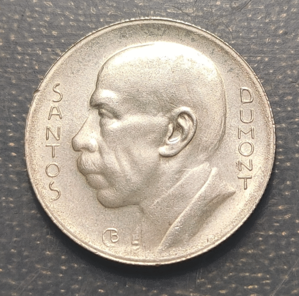BRASIL BRAZIL 5000 REIS 1936 EBC/EBC+