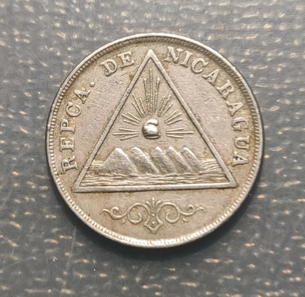 NICARAGUA 5 CENTAVOS 1899
