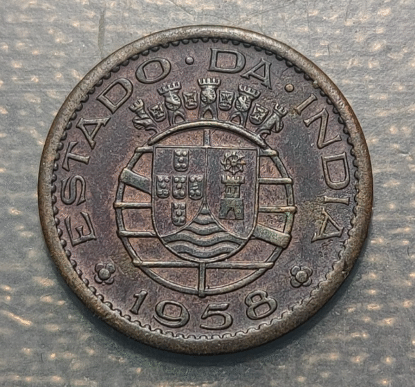 INDIA PORTUGUESA 10 CENTAVOS 1958