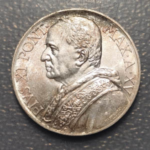 VATICANO PIO XI 10 LIRE 10 LIRAS 1936 SC-