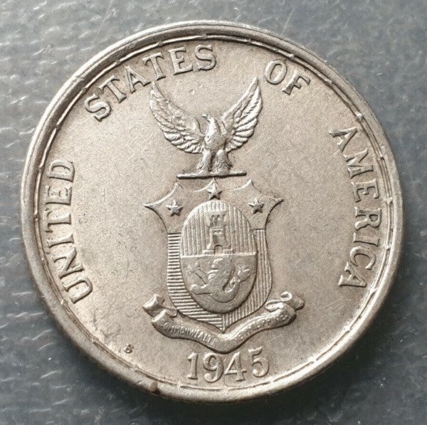 FILIPINAS PHILIPPINES 50 CENTS 1945 MBC+ - Imagen 2