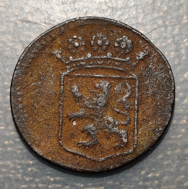 NETHERLANDS EAST INDIES INDIAS ORIENTALES NEERLANDESAS 1 DUIT 1752
